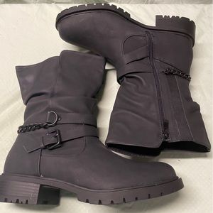 NWT Torrid Moto Booties